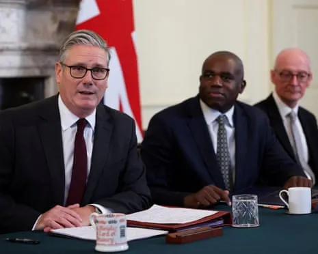 Keir Starmer Leads Government Meeting Amid Increasing Strains After Resignation of Top Aide